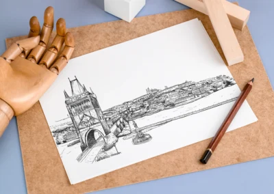 Zásilkovna Praha Ilustrace pro Z-BOXy